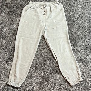 Thread And Supply Gray lightweight joggers Size L